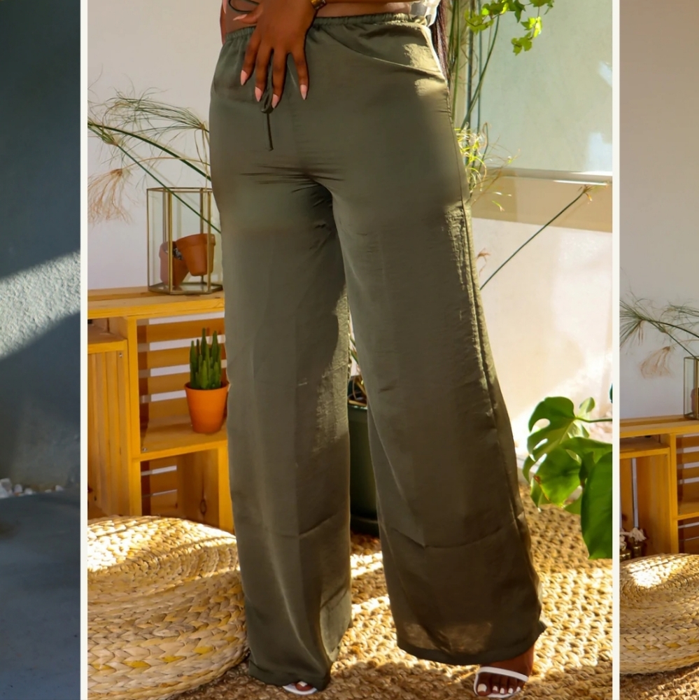 Satin Pants